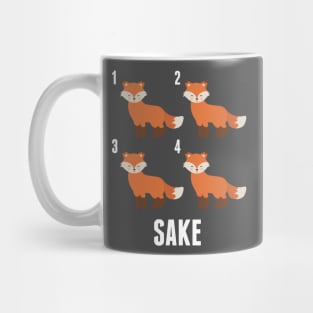 Four Fox Sake Mug